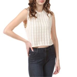 NWT Medium Open weave tank top